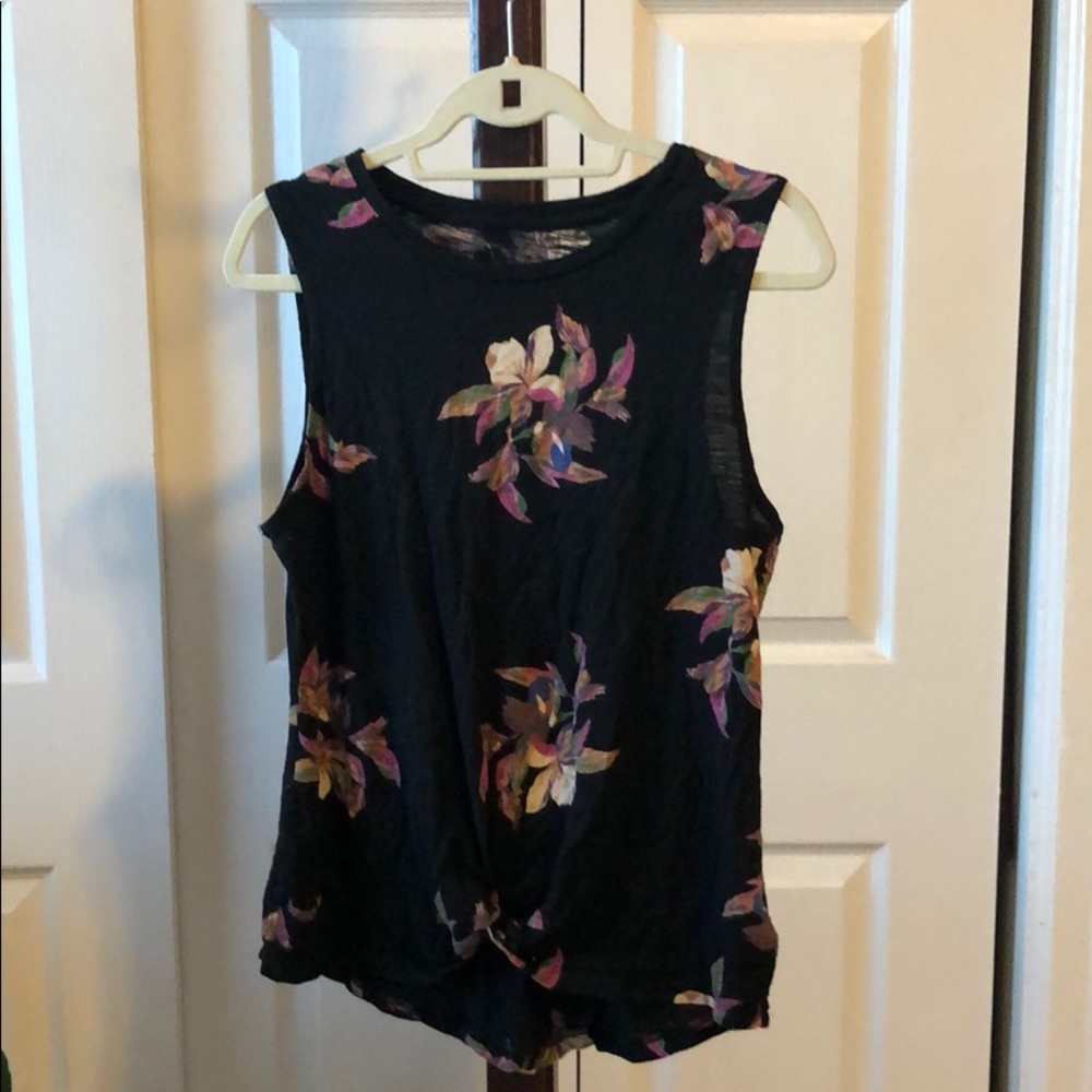 Floral tank top